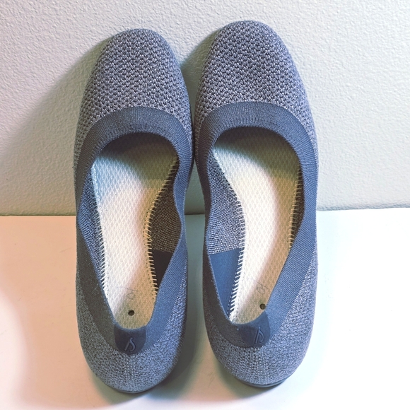 Allbirds Tree breezer knit ballet flats gray everyday slip-on size 10.5 - Picture 9 of 13